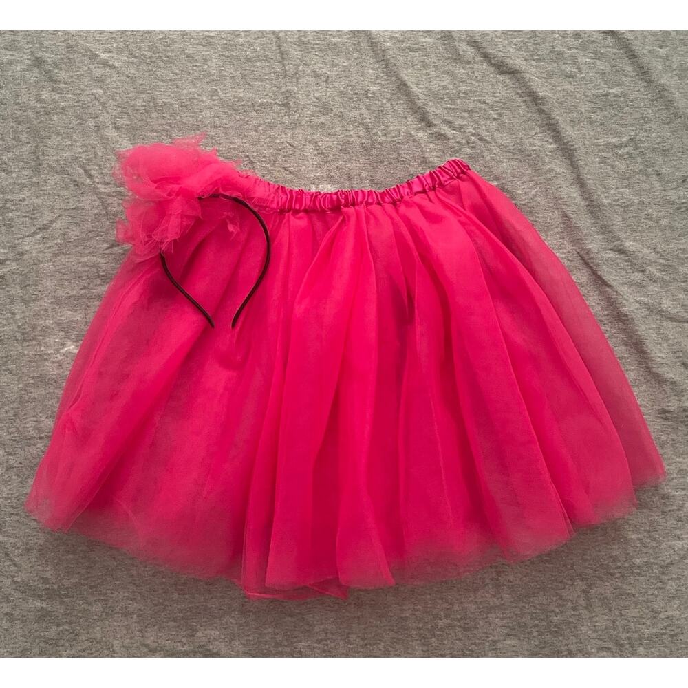 New Girls Size M 10Yrs Fuchsia Tutu Costume